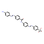 Benzenesulfonic acid, 4-[2-[4-[[4-[2-(4-aminophenyl)diazenyl]benzoyl]amino]phenyl]diazenyl]-