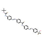 Benzenesulfonic acid, 4-[2-[4-[[4-[2-[4-[[(1,1-dimethylethoxy)carbonyl]amino]phenyl]diazenyl]benzoyl]amino]phenyl]diazenyl]-