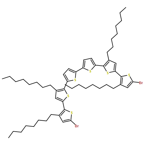 2,2':5',2'':5'',2''':5''',2'''':5'''',2'''''-Sexithiophene, 5,5'''''-dibromo-3,3'''',3''''',4'-tetraoctyl- (9CI)