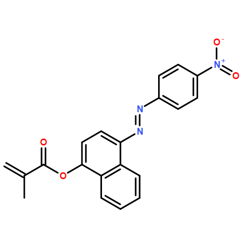 2-Propenoic acid, 2-methyl-, 4-[2-(4-nitrophenyl)diazenyl]-1-naphthalenyl ester