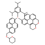 2H-Pyran, 2,2'-[[[2,4,6-tris(1-methylethyl)phenyl]borylene]bis(6,1-pyrenediylmethyleneoxy)]bis[tetrahydro-
