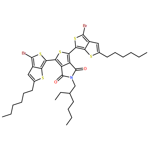 4H-Thieno[3,4-c]pyrrole-4,6(5H)-dione, 1,3-bis(4-bromo-2-hexylthieno[3,4-b]thien-6-yl)-5-(2-ethylhexyl)-