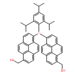 1-Pyrenemethanol, 6,6'-[[2,4,6-tris(1-methylethyl)phenyl]borylene]bis-
