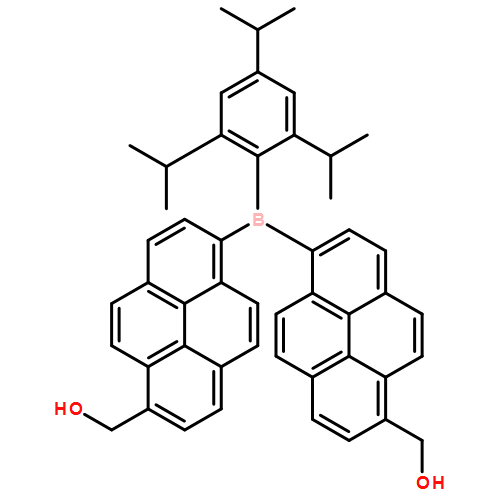 1-Pyrenemethanol, 6,6'-[[2,4,6-tris(1-methylethyl)phenyl]borylene]bis-