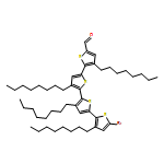 [2,2':5',2'':5'',2'''-Quaterthiophene]-5-carboxaldehyde, 5'''-bromo-3,3'',3''',4'-tetraoctyl-