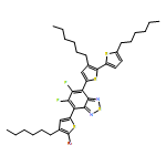 2,1,3-Benzothiadiazole, 4-(5-bromo-4-hexyl-2-thienyl)-7-(3,5'-dihexyl[2,2'-bithiophen]-5-yl)-5,6-difluoro-