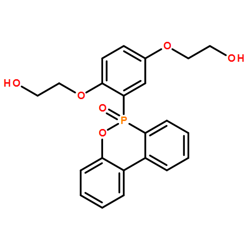Ethanol, 2,2'-[[2-(6-oxido-6H-dibenz[c,e][1,2]oxaphosphorin-6-yl)-1,4-phenylene]bis(oxy)]bis-
