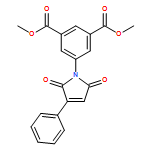1,3-Benzenedicarboxylic acid, 5-(2,5-dihydro-2,5-dioxo-3-phenyl-1H-pyrrol-1-yl)-, 1,3-dimethyl ester