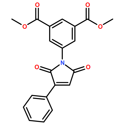 1,3-Benzenedicarboxylic acid, 5-(2,5-dihydro-2,5-dioxo-3-phenyl-1H-pyrrol-1-yl)-, 1,3-dimethyl ester