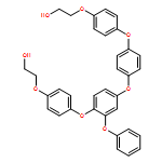 Ethanol, 2-[4-[4-[4-[4-(2-hydroxyethoxy)phenoxy]phenoxy]-2-phenoxyphenoxy]phenoxy]-