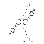 Pyrrolo[3,4-c]pyrrole-1,4-dione, 2,5-bis[6-[bis(2-hydroxyethyl)amino]hexyl]-2,5-dihydro-3,6-bis[5-[4-(trifluoromethyl)phenyl]-2-thienyl]-