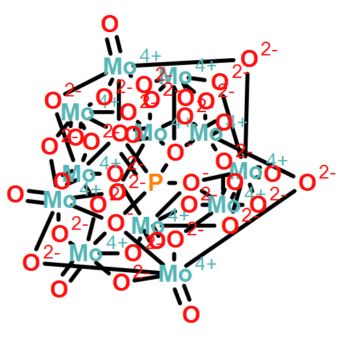 Molybdate(3-), tetracosa-μ-oxododecaoxo[μ -[phosphato(3-)-κO:κO:κO:κO':κO':κO':κO'':κO'':κO'':κO''':κO''':κO''']]dodeca-