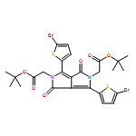 Pyrrolo[3,4-c]pyrrole-2,5(1H,4H)-diacetic acid, 3,6-bis(5-bromo-2-thienyl)-1,4-dioxo-, 2,5-bis(1,1-dimethylethyl) ester 