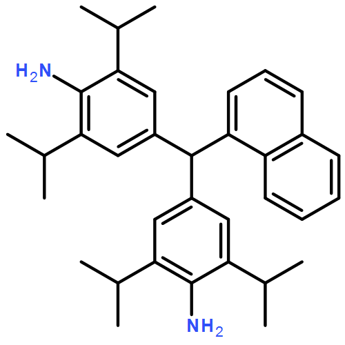 Benzenamine, 4,4'-(1-naphthalenylmethylene)bis[2,6-bis(1-methylethyl)- 