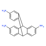 9,10[1',2']-Benzenoanthracene-2,7,14-triamine, 9,10-dihydro-