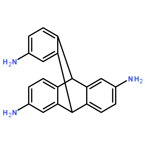 9,10[1',2']-Benzenoanthracene-2,6,14-triamine, 9,10-dihydro-