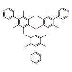 4,4',4''-[borylidynetris(2,3,5,6-tetramethyl-4,1-phenylene)]tris-Pyridine