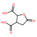 Pentaric acid, 3-carboxy-2,3-dideoxy-, 1,4-lactone
