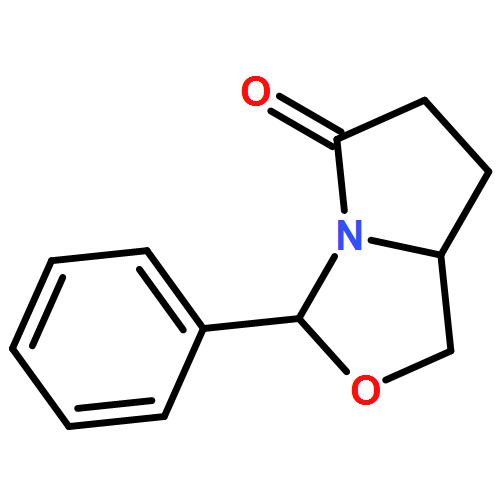 3H,5H-Pyrrolo[1,2-c]oxazol-5-one, tetrahydro-3-phenyl-, (3S,7aR)-