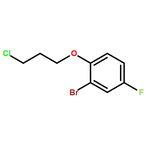2-BROMO-1-(3-CHLOROPROPOXY)-4-FLUOROBENZENE