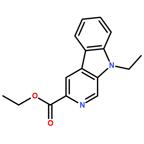 ETHYL 9-ETHYLPYRIDO[3,4-B]INDOLE-3-CARBOXYLATE