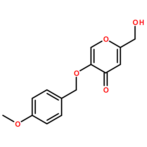 4H-Pyran-4-one, 2-(hydroxymethyl)-5-[(4-methoxyphenyl)methoxy]-