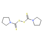 Pyrrolidine, 1,1'-(dithiodicarbonothioyl)bis-