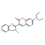 7-(Diethylamino)-3-(1-methyl-1H-benzo[d]imidazol-2-yl)-2H-chromen-2-one