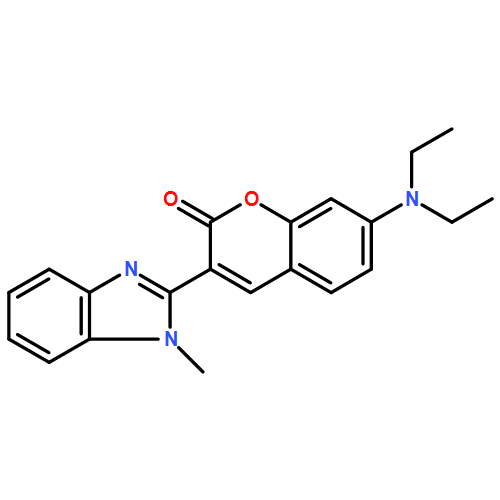 7-(Diethylamino)-3-(1-methyl-1H-benzo[d]imidazol-2-yl)-2H-chromen-2-one