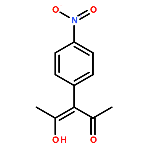 4-HYDROXY-3-(4-NITROPHENYL)PENT-3-EN-2-ONE