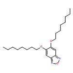 2,1,3-Benzoxadiazole, 5,6-bis(octyloxy)-