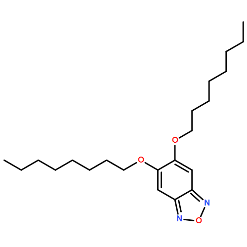 2,1,3-Benzoxadiazole, 5,6-bis(octyloxy)-