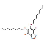 2,1,3-Benzoxadiazole, 4,7-dibromo-5,6-bis(octyloxy)-