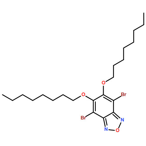 2,1,3-Benzoxadiazole, 4,7-dibromo-5,6-bis(octyloxy)-