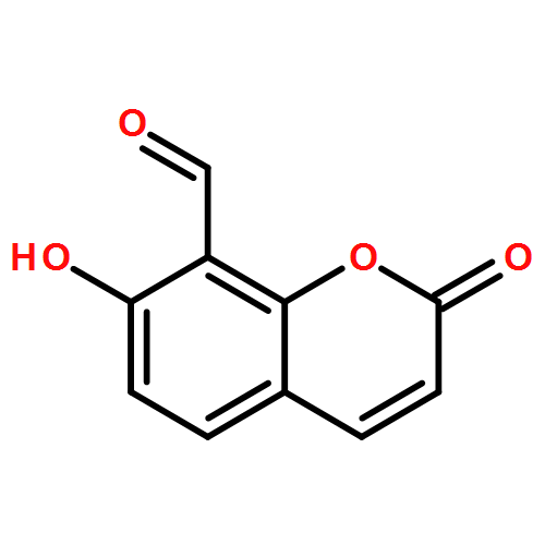 2H-1-Benzopyran-8-carboxaldehyde, 7-hydroxy-2-oxo-