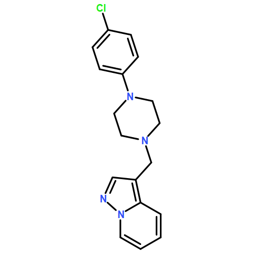 3-[[4-(4-CHLOROPHENYL)PIPERAZIN-1-YL]METHYL]PYRAZOLO[1,5-A]PYRIDINE 