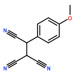 2-(4-METHOXYPHENYL)ETHANE-1,1,2-TRICARBONITRILE 