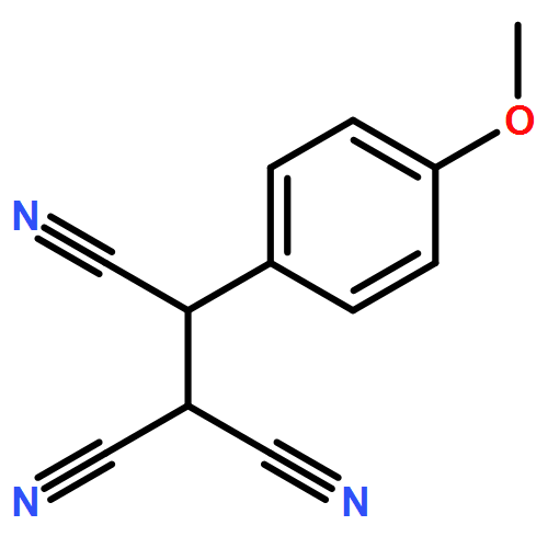 2-(4-METHOXYPHENYL)ETHANE-1,1,2-TRICARBONITRILE 