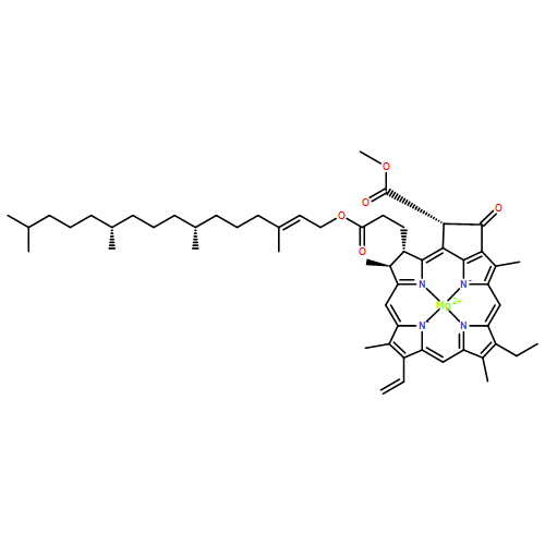 Magnesium, [(2E,7R,11R)-3,7,11,15-tetramethyl-2-hexadecenyl (3S,4S,21S)-9-ethenyl-14-ethyl-21-(methoxycarbonyl)-4,8,13,18-tetramethyl-20-oxo-3-