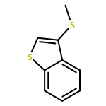 3-METHYLSULFANYL-1-BENZOTHIOPHENE 