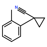 1-(2-METHYLPHENYL)CYCLOPROPANE-1-CARBONITRILE