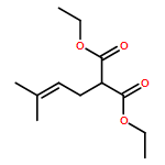 Propanedioic acid, 2-(3-methyl-2-buten-1-yl)-, 1,3-diethyl ester