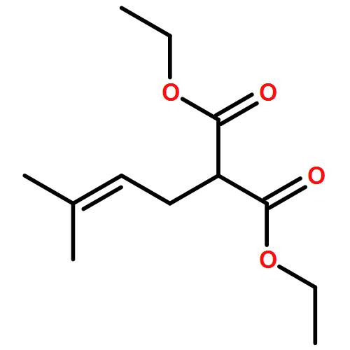 Propanedioic acid, 2-(3-methyl-2-buten-1-yl)-, 1,3-diethyl ester