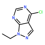 4-CHLORO-1-ETHYLPYRAZOLO[3,4-D]PYRIMIDINE