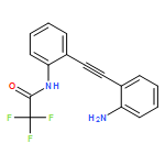 N-[2-[2-(2-AMINOPHENYL)ETHYNYL]PHENYL]-2,2,2-TRIFLUOROACETAMIDE 