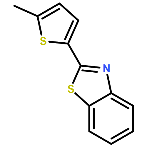 2-(5-METHYLTHIOPHEN-2-YL)-1,3-BENZOTHIAZOLE 