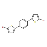 Thiophene, 2,2'-(1,4-phenylene)bis[5-bromo-