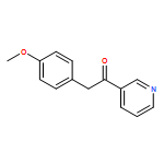 2-(4-METHOXYPHENYL)-1-PYRIDIN-3-YLETHANONE 