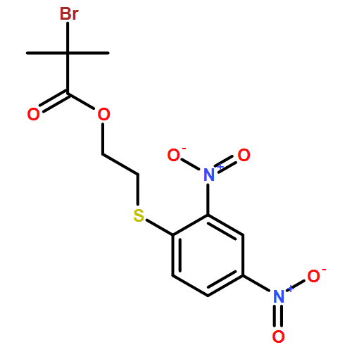 2-(2,4-DINITROPHENYL)SULFANYLETHYL 2-BROMO-2-METHYLPROPANOATE 