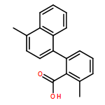2-METHYL-6-(4-METHYLNAPHTHALEN-1-YL)BENZOIC ACID